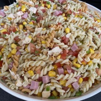 Koude pasta salade